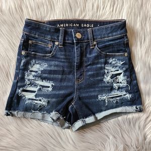 American Eagle high rise shorts